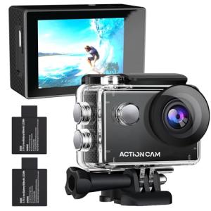 Xilecam 1080P Waterproof Action Camera with Accessories