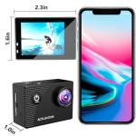 Xilecam 1080P Waterproof Action Camera with Accessories