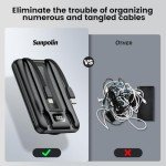 Magnetic Wireless Charger Power Bank 10000mAh Black