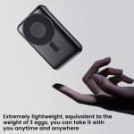 Magnetic Wireless Charger Power Bank 10000mAh Black