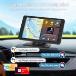 7" Portable Wireless Car Stereo with Apple CarPlay