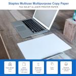 Staples 20 lb Multipurpose Printer Paper, 4000 Sheets