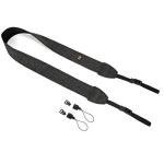 WANBY Black Canvas Camera Strap with Quick Release