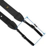 WANBY Black Canvas Camera Strap with Quick Release