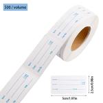 1000 Removable Food Labels - Easy Write Date Stickers