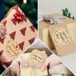 500pcs 2" Kraft Label Stickers for Jars