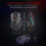 Redragon M602 RGB Wired Gaming Mouse - Black