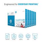 HP Printer Paper 8.5" x 11" 20 lb 6 Pack