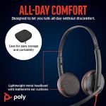 Poly Blackwire 3225 Wired Headset with Noise-Canceling Mic