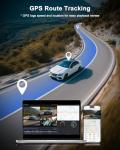 4K Dual Dash Cam with Night Vision and WiFi