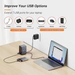 15-in-1 USB C Laptop Dock with Dual HDMI