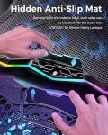 AICHESON RGB Gaming Laptop Cooling Pad with 8 Fans