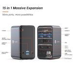 15-in-1 USB C Laptop Dock with Dual HDMI