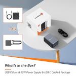 15-in-1 USB C Laptop Dock with Dual HDMI