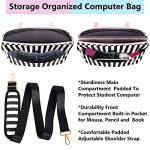 MATEIN Slim Laptop Bag for Women, Pink