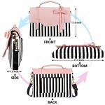 MATEIN Slim Laptop Bag for Women, Pink