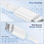 3 Pack 6ft Apple MFi Lightning Charger Cables