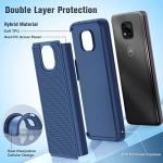 Motorola Moto G Power 2021 Rugged Case - Navy Blue