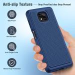 Motorola Moto G Power 2021 Rugged Case - Navy Blue
