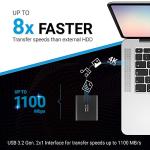 PNY Pro Elite V2 1TB Portable SSD Type-C