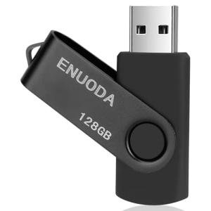 128GB Swivel USB Flash Drive for Laptop