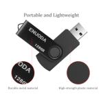 128GB Swivel USB Flash Drive for Laptop