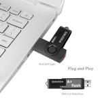 128GB Swivel USB Flash Drive for Laptop