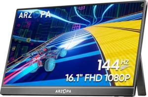 ARZOPA 16.1" 144Hz Portable Gaming Monitor