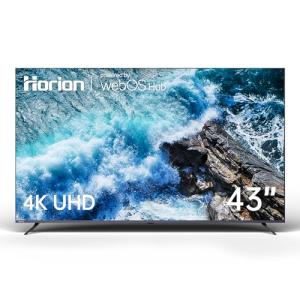 HORION 43" 4K UHD Smart TV with Dolby Audio