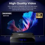 Android TV Box 4K Media Player with Remote