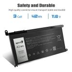 NATNO WDX0R Laptop Battery for Dell Inspiron