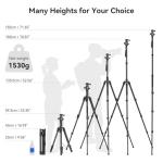 SmallRig 71" Foldable Tripod/Monopod for Camera