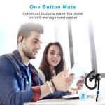 HEIBAS Bluetooth Headset with Long Battery Life