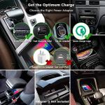 Fast Wireless Car Charger for iPhone and Android