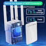 WiFi Extender Signal Booster for Large Homes
