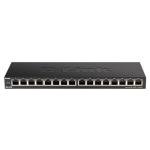 D-Link 16-Port Gigabit Ethernet Switch, Fanless