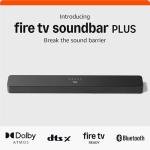 Amazon Fire TV Soundbar Plus with Built-In Subwoofer