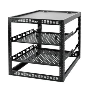 Tecmojo 12U Open Frame Network Rack with Shelves