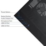 YAWYORE AMD Ryzen 5 Gaming Desktop PC