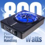 10" 800W Slim Under Seat Car Subwoofer Package
