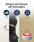 Smart WiFi Door Alarm System with App Alerts