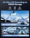 8.1" HD Carplay Touch Screen Stereo & Dash Cam