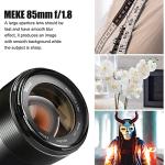 Meike 85mm F1.8 Auto Focus Lens for Canon