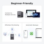 UGREEN DXP2800 Desktop NAS with Intel Quad-Core