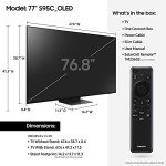 SAMSUNG 77-Inch 4K OLED Smart TV 2023 Model