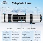 JINTU 420-800mm Telephoto Lens for Canon SLR