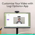 Logitech C920x HD Pro Webcam, Full HD 1080p/30fps Video Calling, Clear Stereo Audio, HD Light Correction, Works with Skype, Zoom, FaceTime, Hangouts, PC/Mac/Laptop/Macbook/Tablet - Black