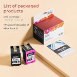 HP 63XL Ink Cartridge Combo Pack - Black & Color