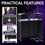 Portable Adjustable DJ Table Stand for Events