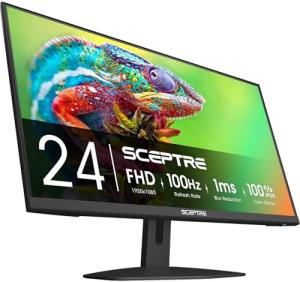 Sceptre 24" Gaming Monitor 100Hz 1ms HDMI